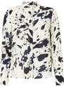 Lala Berlin Блуза 'Bea' черно / бяло