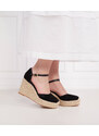 BOSS BLACK Кожени обувки на платформа madeira_wedge